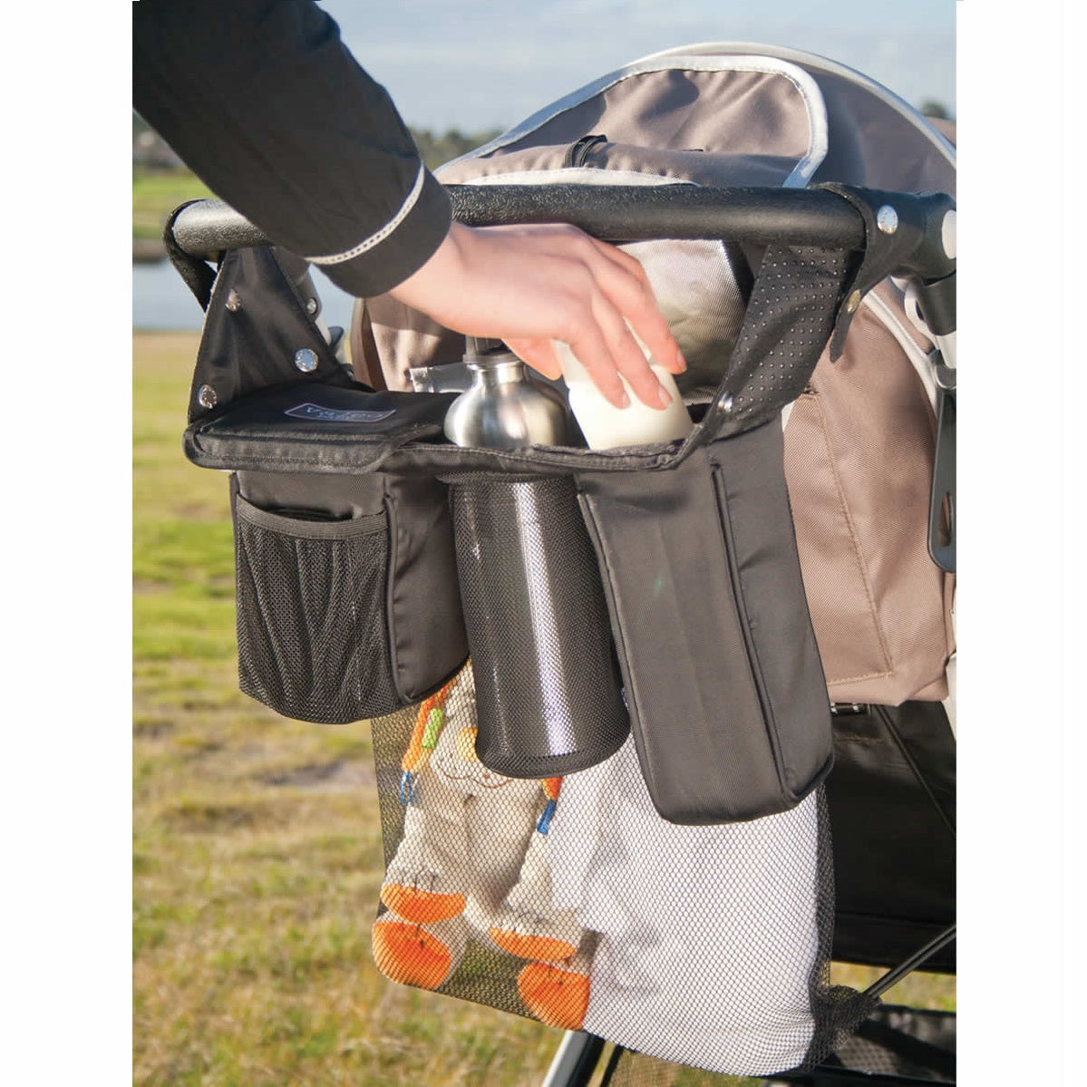 best stroller caddy for uppababy Valco Baby Universal Stroller Caddy