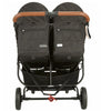 Valco Baby Snap Duo Trend Stroller in Night Black back view